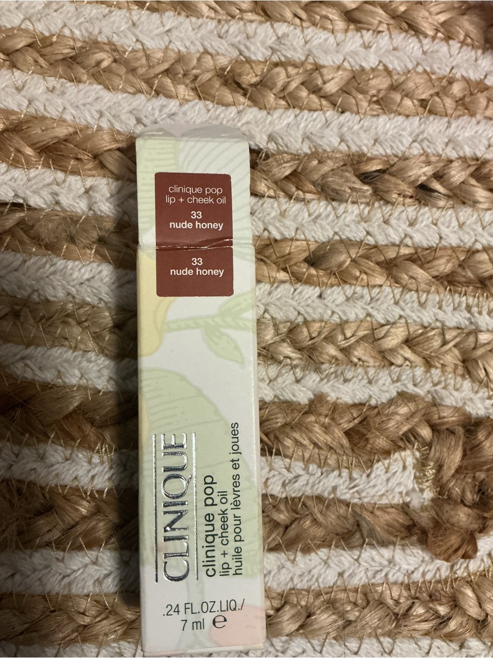 Clinique Pop Lip + Cheek Oil in Nude Honey (33)